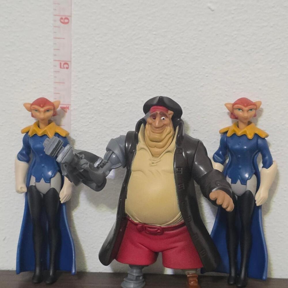 Disney treasure planet 3 pack action figures #tresureplanet #disney